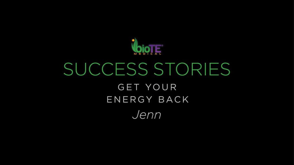 Jenn Gets Her Energy Back