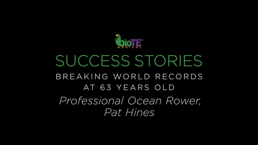 Professional Ocean Rower Pat Hines Talks Pellet Therapy And Setting World Records At 63