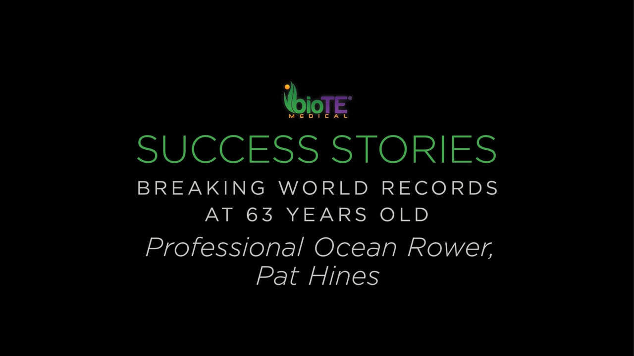 Professional Ocean Rower Pat Hines Talks Pellet Therapy And Setting World Records At 63